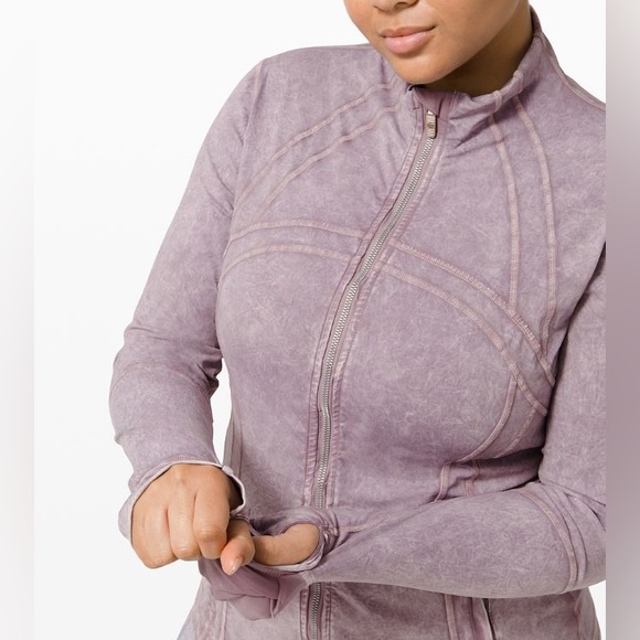 Lululemon Define Jacket Ice Dye Violet Verbena - Picture 3 of 3